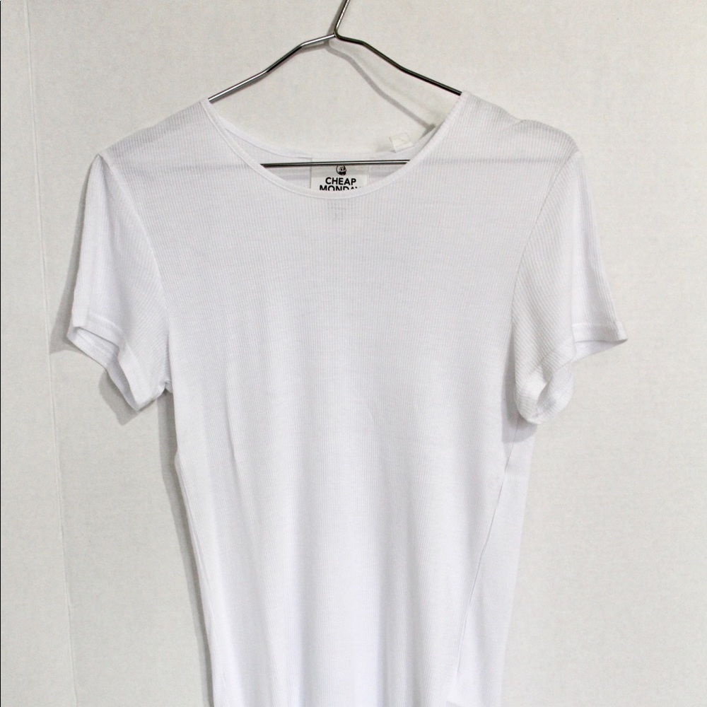 NWT Cheap Monday White Intention Top (xs)